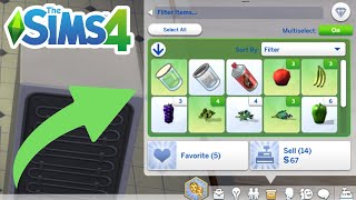 How To Sell Items FAST (Inventory Tips And Tricks) - The Sims 4