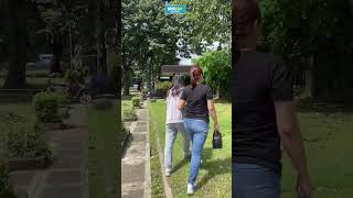 Gail Francheska, anak daw ni Francis Magalona, bumisita sa puntod ng yumaong rapper