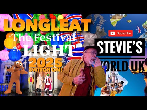 OFFICIAL LONGLEAT FESTIVAL OF LIGHTS 2025 SWITCH ON BY PETER LORD - AARDMAN ANIMATION
