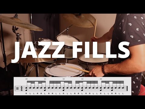 3 Mega JAZZY Drum Fills - Quick Drum Lesson