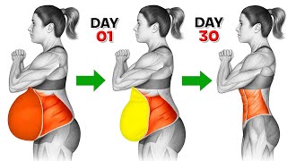 30 Min Standing Abs Workout for Women | Burn Belly Fat Fast & Say Goodbye to Stubborn Fat 🔥
