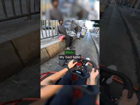 Mini-KartGets Blocked by Gangsters in the Street 😡😱