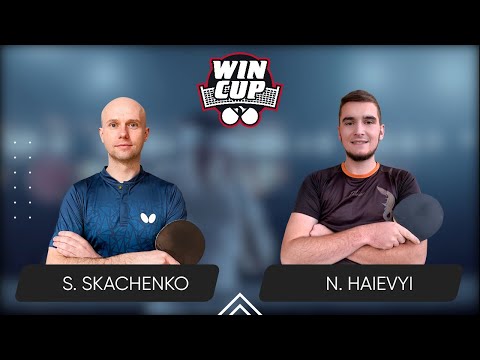 19:15 Serhii Skachenko - Nazarii Haievyi West 4 WIN CUP 09.04.2024 | TABLE TENNIS WINCUP