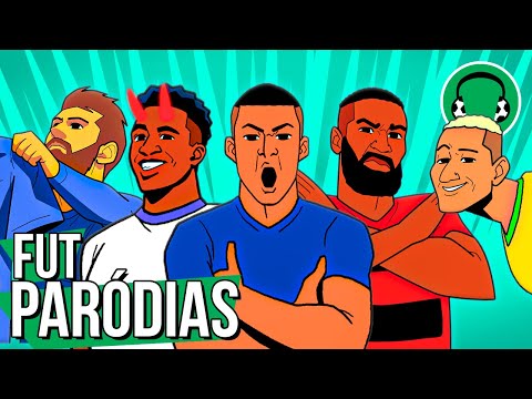 ♫ AS MELHORES COMEMORAÇÕES DO FUTEBOL | FutParódia Animada