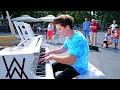 ON MY WAY - Alan Walker | STREET PIANO PERFORMANCE ON MY WAY - Alan Walker | STREET PIANO PERFORMANCE