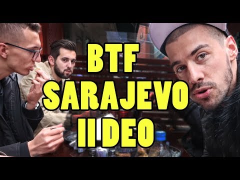 BTF SARAJEVO 2017 VLOG II DEO -- CEVAPI 🍴😁