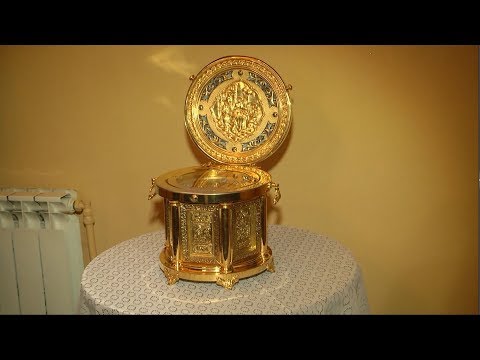 У Гомель прывезлі мошчы Матроны Маскоўскай видео