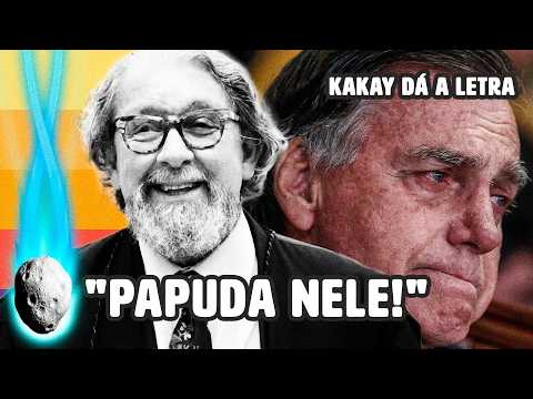 KAKAY DEFENDE MEDIDA DRÁSTICA CONTRA BOLSONARO APÓS CARTINHA: “PAPUDA NELE!” | PLANTÃO