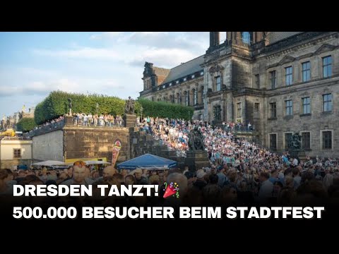 Dresden dances: 500,000 visitors at the Canaletto 2025 city festival!