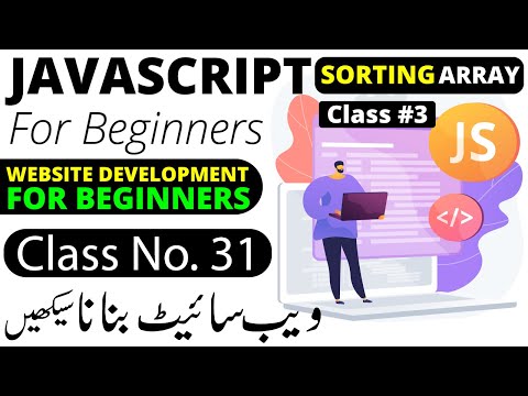 Javascript Sorting Array Method Js Course Tutorial Urdu Hindi 2023