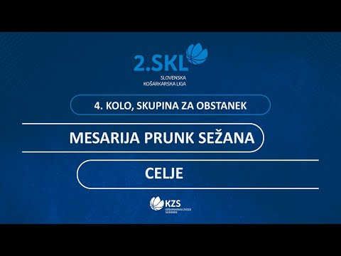 Mesarija Prunk Sežana : Celje - 4. kolo, za obstanek - 2. SKL za moške - Sezona 2020/21