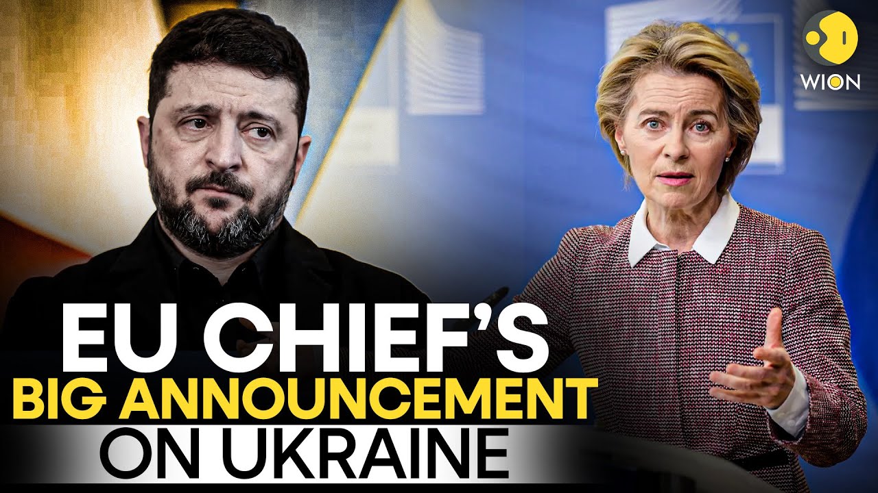 LIVE: European Union Chief Von der Leyen Holds URGENT News Conference on Ukraine | WION Live