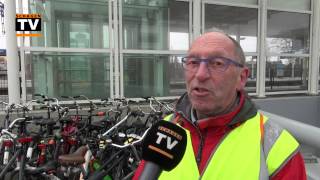 preview picture of video 'Fietsersbond labelt fietswrakken bij station Schagen'