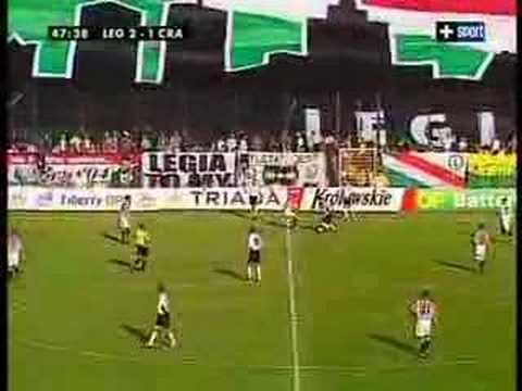 Legia Warszawa - Cracovia Kraków 2004 - Panorama Warszawy