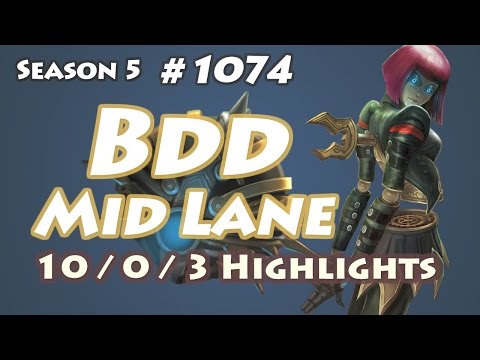 CJ Entus Bdd Orianna vs Ahri LOL SoloQ Highlights