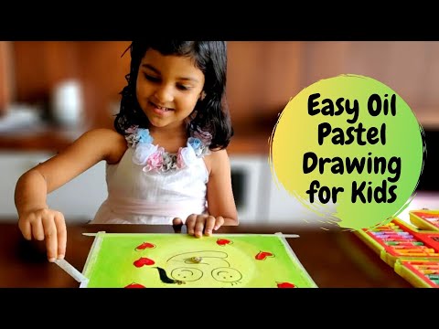 Easy Oil Pastel Drawing for Kids | Oil Pastel Art for Kids | #8
