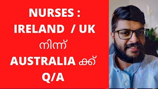 Nurses Moving from Ireland/ UK to Australia- Q/A