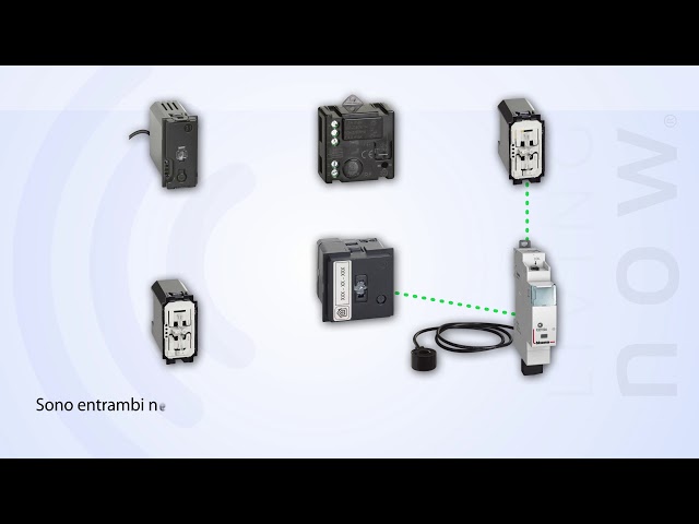 Connected lighting micromodule BTicino Living Now power