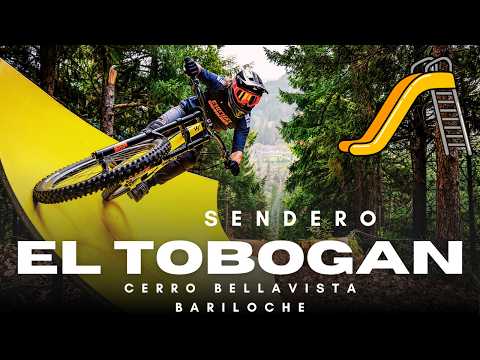 🚴HAY UN TOBOGAN en el Cerro Bellavista y es uno de mis circuitos preferidos de bici en Bariloche