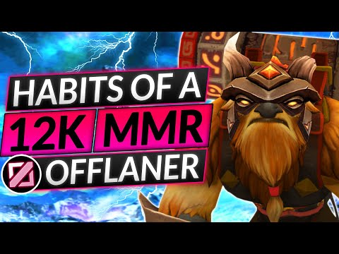 12K MMR Tips to SOLO CARRY in 7.34d (Insane) - Dota 2 Offlane Guide