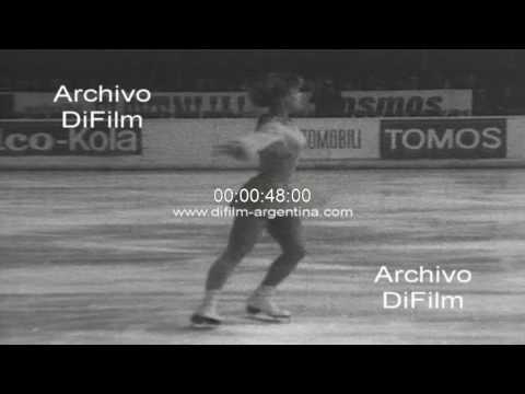Gabriele Seyfert World Figure Skating Championships in Slovenia 1970