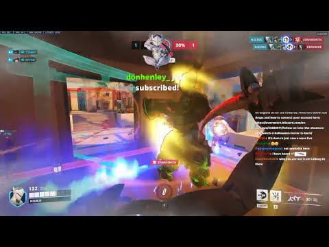 Overwatch 2 Top Ranked Agressive Genji Gameplay By Fastest Genji God Necros