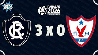 🔴 AO VIVO COM IMAGENS: REMO X ÁGUIA DE MARABÁ | PARAZÃO 2026 | Campeonato Paraense | Canal do Benja