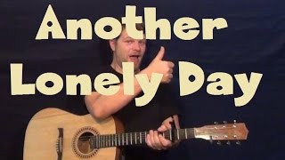 Another Lonely Day (Ben Harper/Adam Gontier) Easy Strum Guitar Lesson How to Play Tutorial