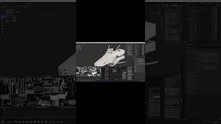 Blenderで銀河英雄伝説のクヴァシルを作りました #Shorts
