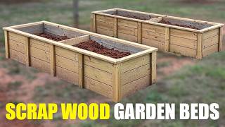 How I Built Raised Garden Beds From Scrap Wood (Easy DIY Planter)