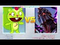 Annoying Orange And Nightmare VS Nutty And Flippy The Bear In A MUGEN Match Battle Fight