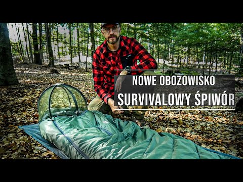 Nowe obozowisko i śpiwór survivalowy - Biwak Solo