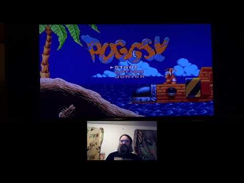 Puggsy for Sega Genesis (Gameplay and Review)