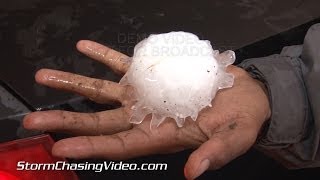 preview picture of video '6/7/2014 Roswell, NM Huge Hail Supercell Thunderstorm'