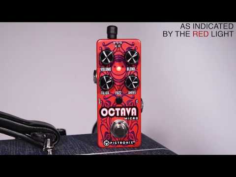[3-Day Intl Shipping] Pigtronix Octava Micro Fuzz Octave Mini Size image 2