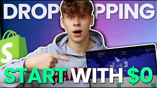 START Shopify Dropshipping With NO MONEY in 2021