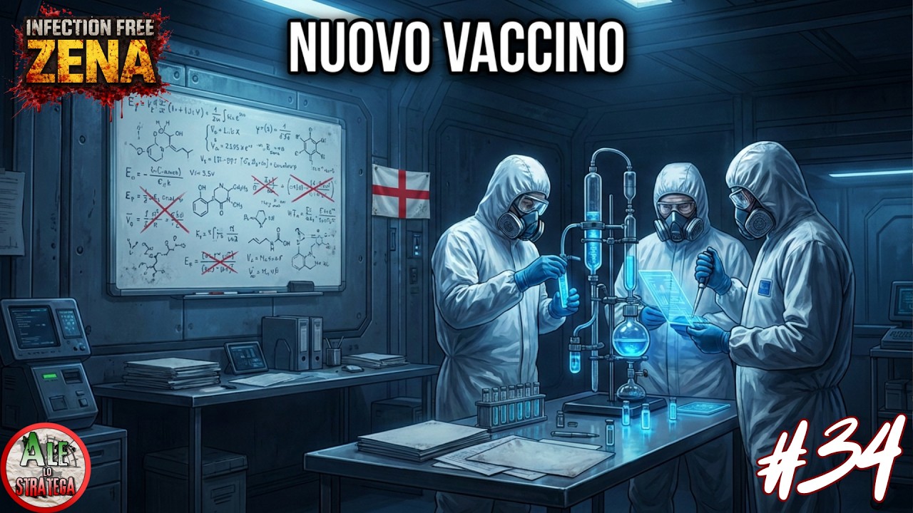 VIA ALLA SPERIMENTAZIONE DEL VACCINO || INFECTION FREE ZENA || RUN 1 #34
