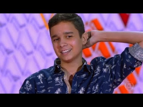 Gabriel Ciríaco canta Cazuza ‘O Tempo não Para’ e encanta jurados no The Voice Kids Brasil 2018