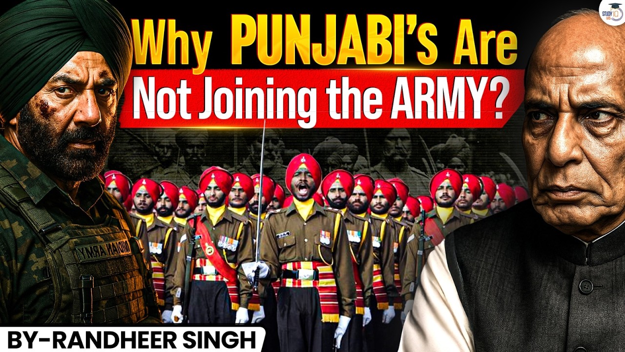 Why Are Punjabis Denying to Join the Indian Army? | What’s Happening to the Sikh Regiment? | StudyIQ
