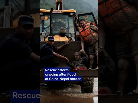 Rescue efforts ongoing at flood ravaged China-Nepal border | DW News