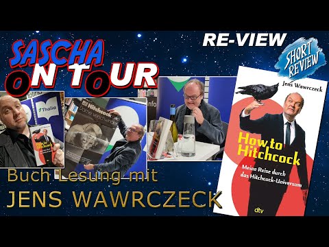 How to Hitchcock ... Lesung mit Jens Wawrczeck - Sascha On Tour #books #alfredhitchcock #tour #talk