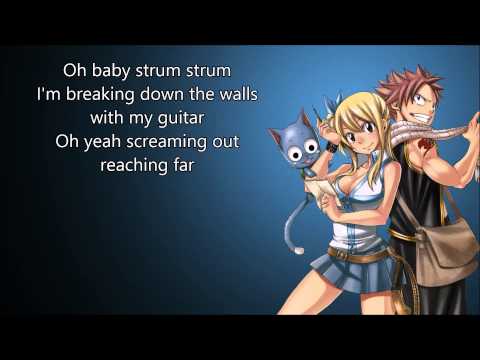 NateWantsToBattle - Fairy Tail - Rock City Boy (HD w/Lyrics)