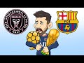 Lionel Messi: Winning the World Cup and Journey to Inter Miami | Football Animation