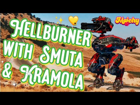 War Robots – Hellburner With Smuta And Kramola + Old Robot, New Weapons 🧐 WR Gameplay