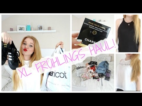 XL FRÜHLINGS HAUL! | Chanel, Primark, Adidas, TkMaxx.. Video