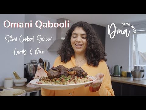 Omani Qabooli Rice - Slow Cooked Spiced Lamb Shanks from Oman