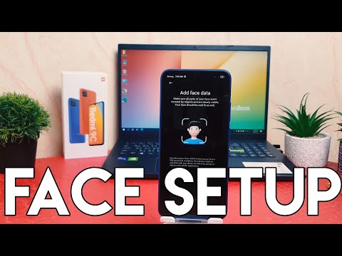 Xiaomi Redmi 9C: How to Setup Face Unlock