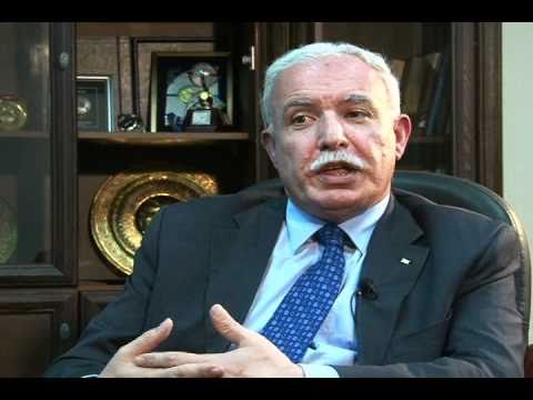 Entrevista a Riad el Malki Ministro AA.EE. de la Autoridad Nacional Palestina