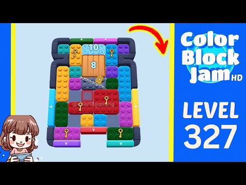 Color Block Jam Level 327 Solution Walkthrough