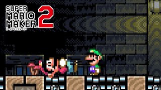 絶対にマリオではクリア不可能【マリオメーカー２】